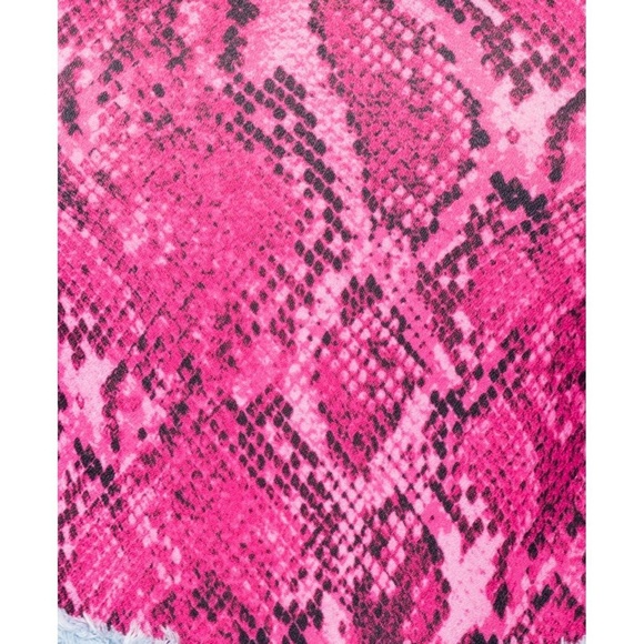 Snake Print Bodysuit NWT - Picture 6 of 7